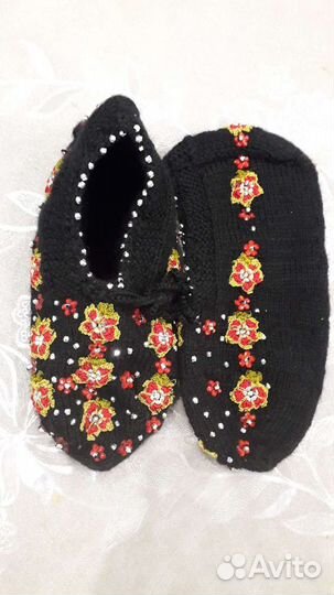 Носки вязаные