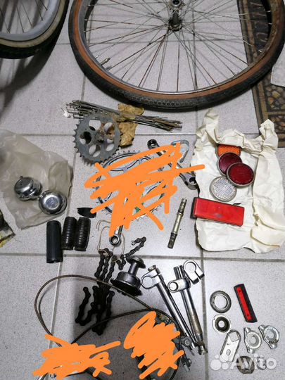 Запчасти на велосипед СССР