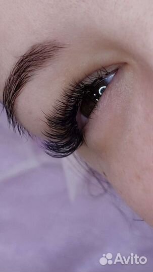 Наращивание, ламинирование ресниц, брови