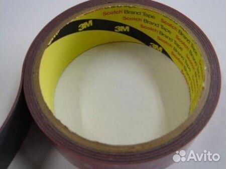 Скотч 3М tape 6мм х 5м красная подложка / MTF