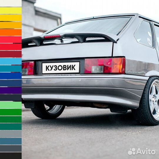 Бампер задний в цвет ваз 2113, 2114