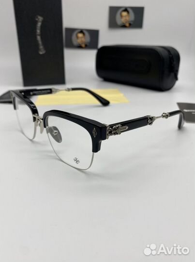 Очки chrome hearts evagilist