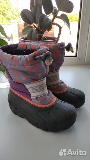 Зимние сапоги Sorel для девочки