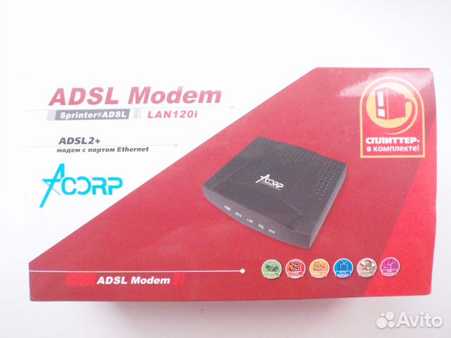 Adsl Модем LAN 120i