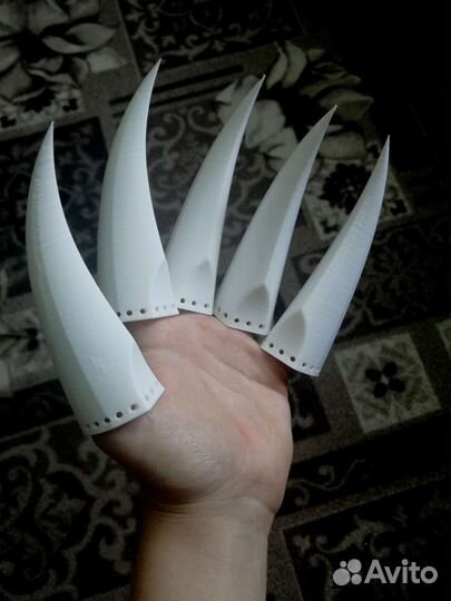 Когти полые, фурри косплей