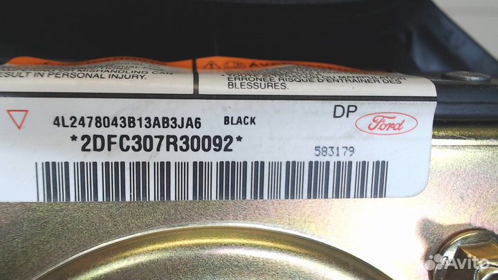 Подушка безопасности водителя Ford Explorer, 2005