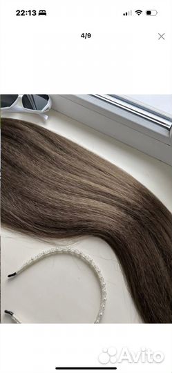 Волосы на резинке