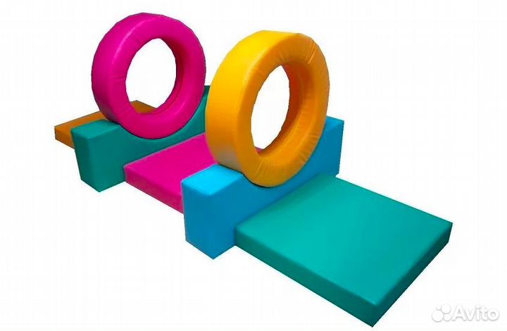 Мягкий детский набор 2 кольца