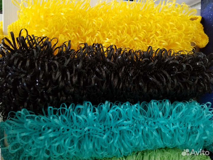 Мочалка ручной вязки