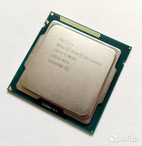 Процессор Intel Xeon E3-1245v2 (Core i7 3770)