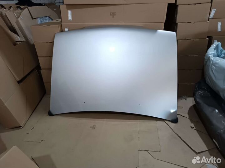 Капот ваз 2108 2109 21099 серебристый