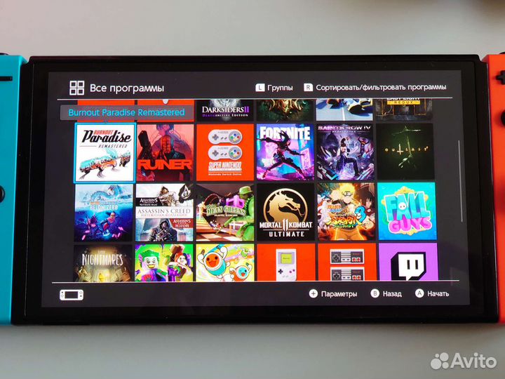 Nintendo switch oled +игры+256gb+чехол