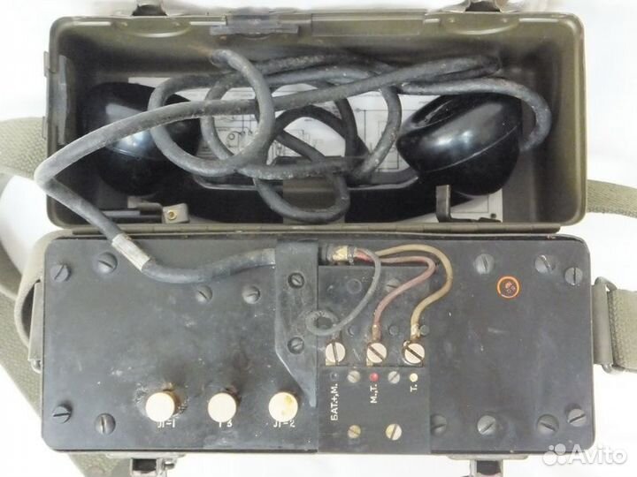 Телефонный аппарат иаа 44 обр.1944г. пр-во США