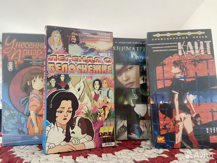 Обновление 22. 06. Аниме vhs (листайте)