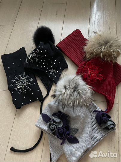 Шапки детские для девочек