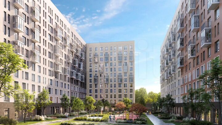 Квартира-студия, 22,8 м², 9/12 эт.