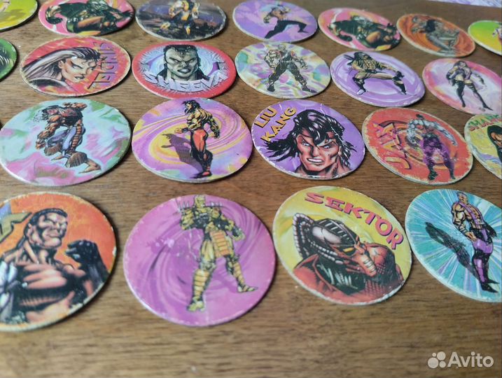 Фишки Мортал комбат 57штук