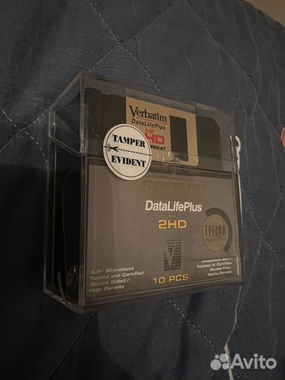 Дискеты Verbatim 3,5 HD DataLifePlus