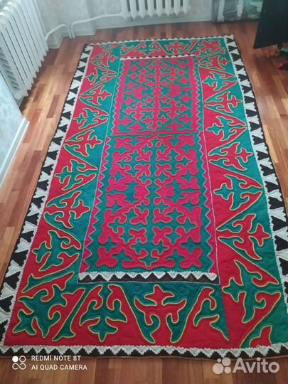 Ковер шерстяной ручной работы натуральный шесть