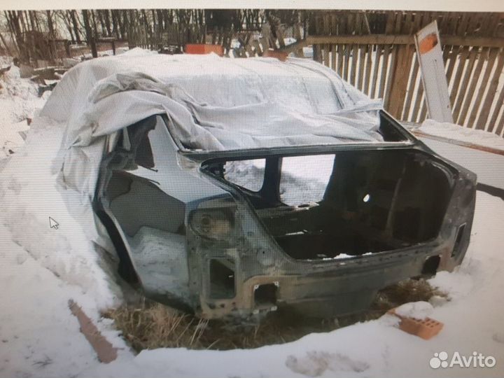 Ауди a8 d4 задняя часть лонг с корытом