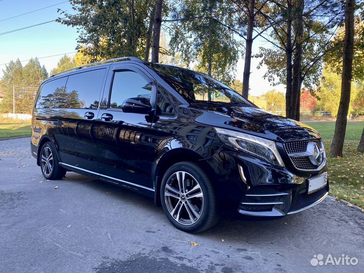 Аренда Mercedes-Benz V-class с водителем