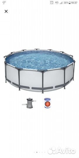 Каркасный бассейн 305х76 с фильтром