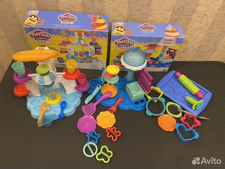 Play doh оригинал 3 набора