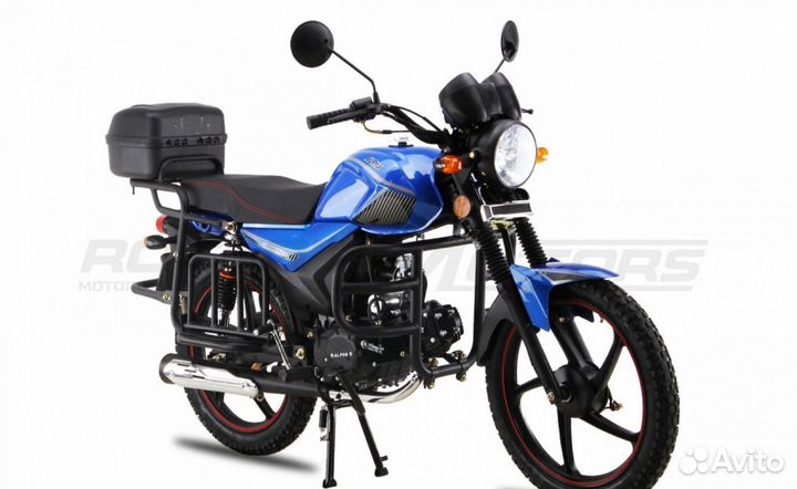 Мопед rockot alpha tourist M-11 (синий глянцевый)