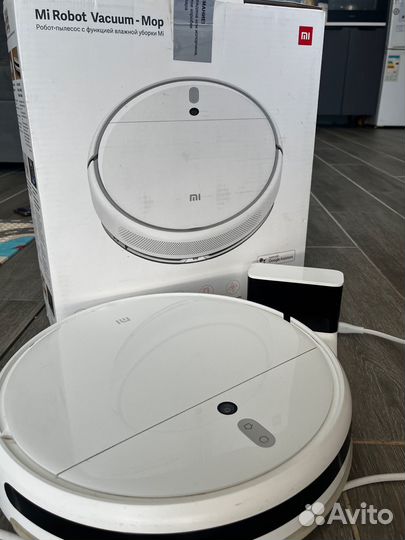 Робот пылесос xiaomi mi robot vacuum mop