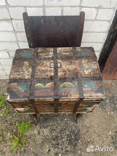 Сундук расписной