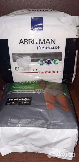 Урологические прокладки для мужчин