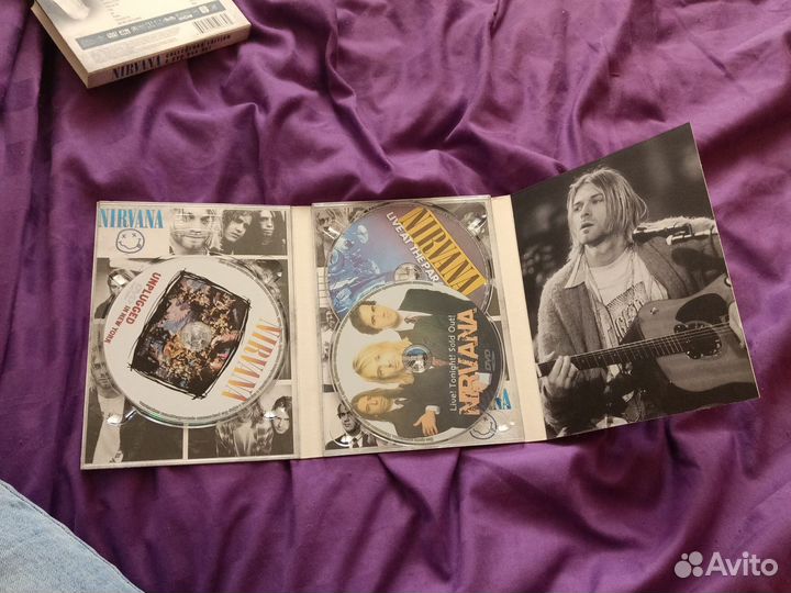 Nirvana 3 dvd box set торг