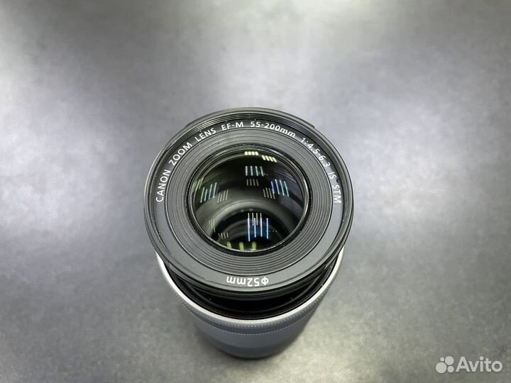 Canon EF-M 55-200mm f/4.5-6.3 IS STM Silver
