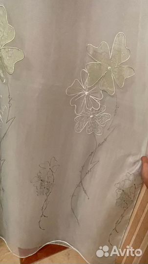 Шторы тюль двойная
