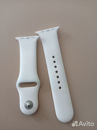 Ремешок для apple watch 42 mm Нейлоновый белый