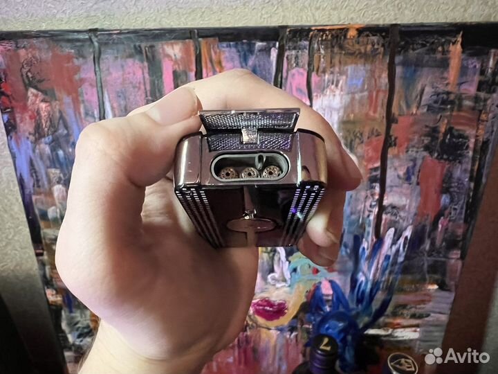 Зажигалка Cohiba для сигар с пробойником +гифтбокс