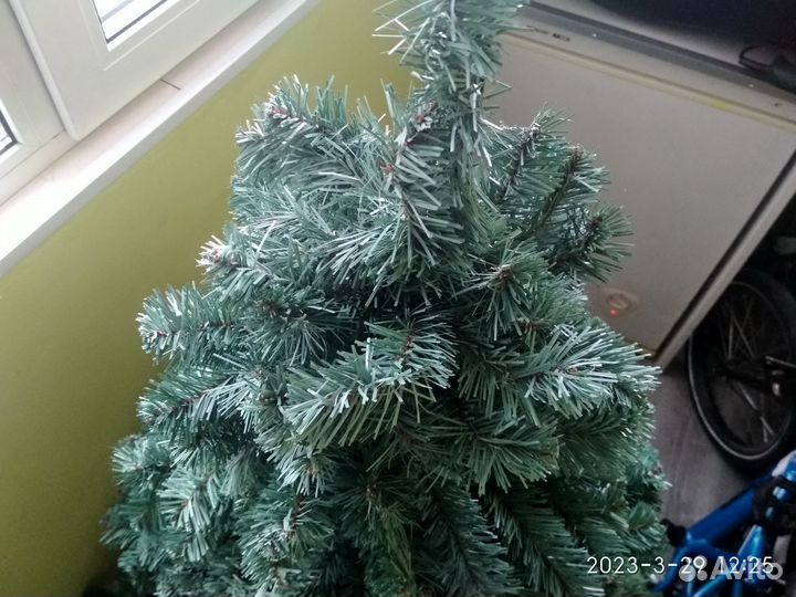 Елка новогодняя голубая 150 см искусственная