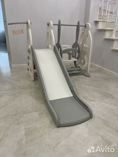 Детская горка и качели для дома