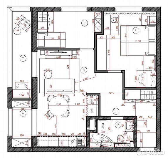 Планировочное решение