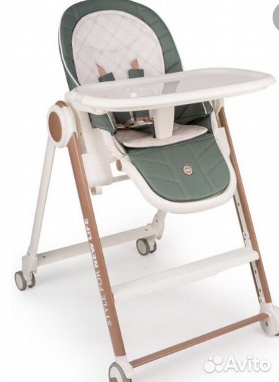 Детский стульчик для кормления happy baby