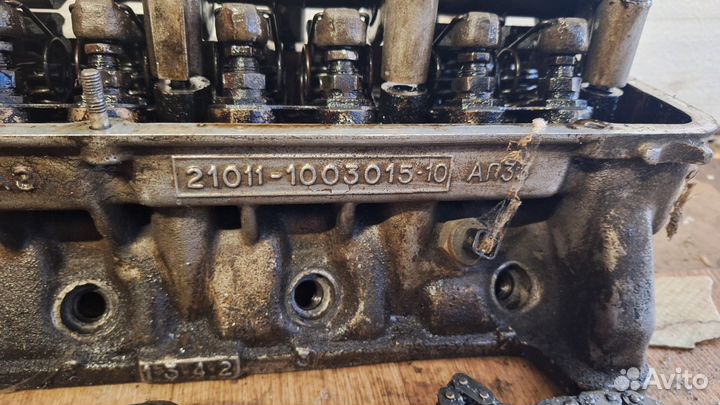 Головка блока цилиндров 2101