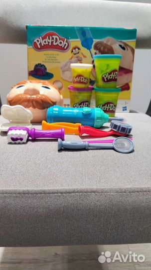Пластилин play-doh набор стоматолога