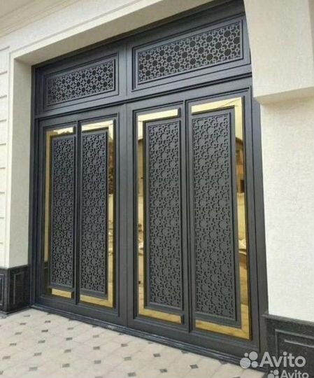 Кованые ворота в Дагестане