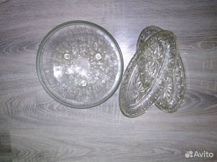 Лоток для приборов,блюдо стекло,форма для выпечки