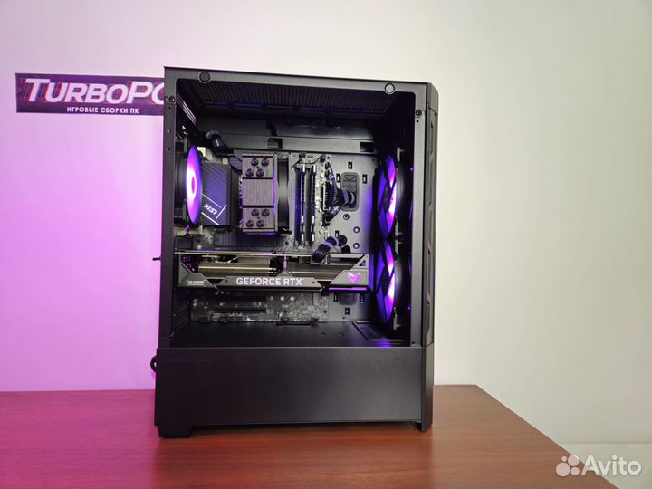 Игровой компьютер Intel i5 12400 и RTX 4060 TI