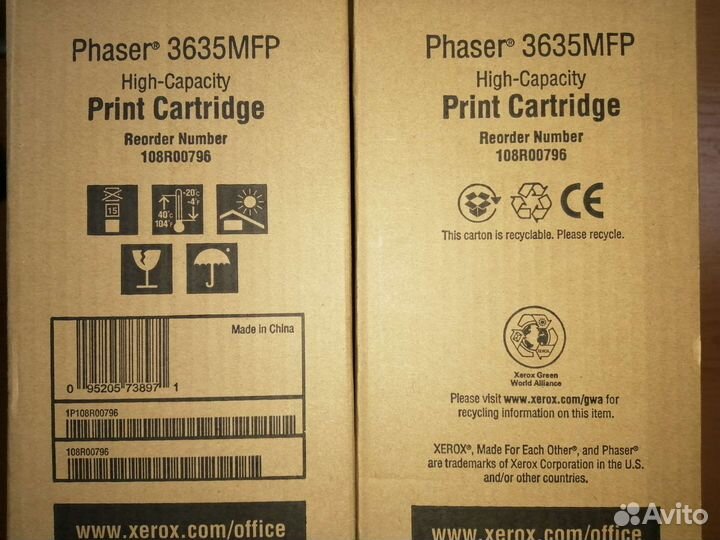 Картридж 108R00796 для Xerox Phaser 3635