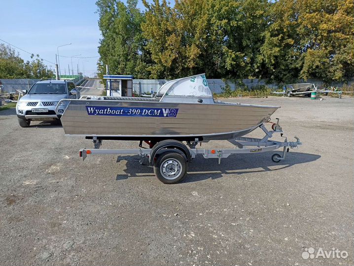 WyatBoat 390 DCM высокий борт + Прицеп 4.2