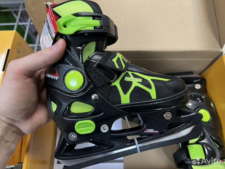 Детские ледовые коньки