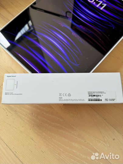 iPad pro 12.9 m2 2022 128gb Wi-Fi + Cellular