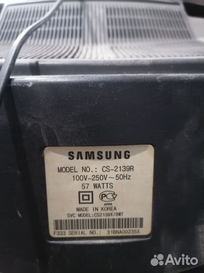 Телевизор Samsung cs 2139r бу